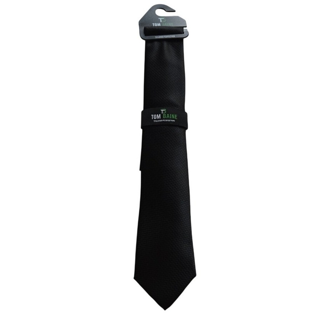 Tom Baine Tailored Perfection Tie – Black‎